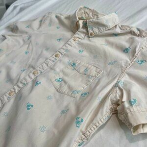 Arizona Jean Co. - Cactus & Scorpion Print Short Sleeve Button Up